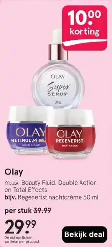 Etos Olay aanbieding