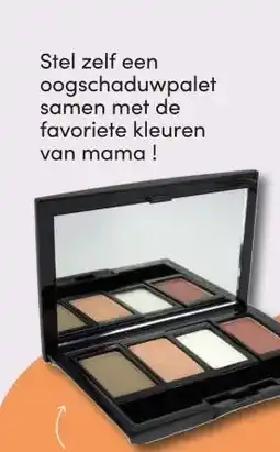 DA Stel zelf een oogschaduwpalet samen met de favoriete kleuren van mama! aanbieding