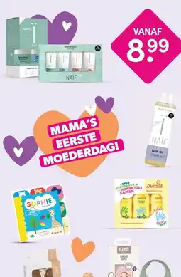 DA MAMA'S EERSTE MOEDERDAG! aanbieding