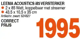 Correct LEEMA ACOUSTICS i85 VERSTERKER aanbieding
