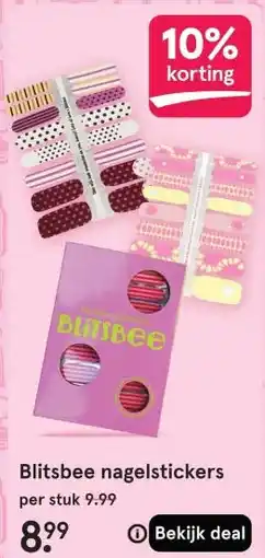 Etos Blitsbee nagelstickers aanbieding