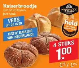 Coop Kaiserbroodje aanbieding