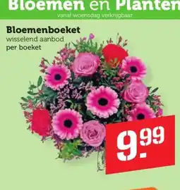 Coop Bloemenboeket aanbieding