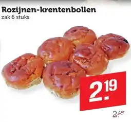Coop Rozijnen-krentenbollen aanbieding