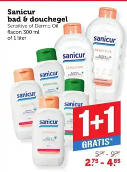 Coop Sanicur bad & douchegel aanbieding
