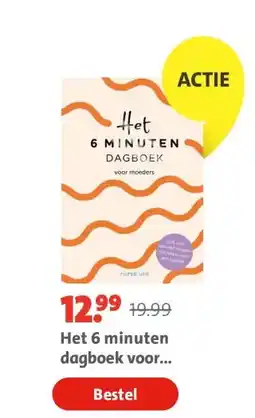Bruna Het 6 minuten dagboek voor moeders aanbieding