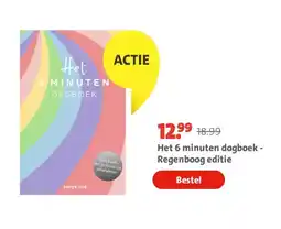 Bruna Het 6 minuten dagboek - Regenboog editie aanbieding