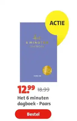 Bruna Het 6 minuten dagboek - Paars aanbieding