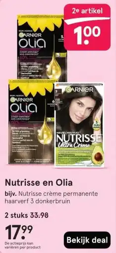 Etos Nutrisse en Olia aanbieding