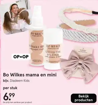 Etos Bo Wilkes mama en mini aanbieding