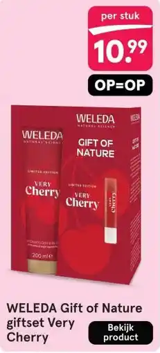 Etos WELEDA Gift of Nature giftset Very Cherry aanbieding