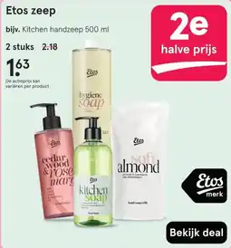 Etos Etos zeep aanbieding