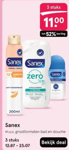 Etos Sanex aanbieding