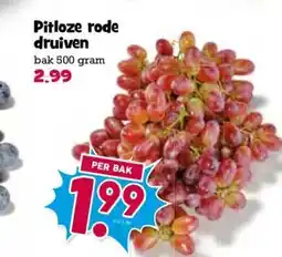 Boon`s Markt Pitloze rode druiven aanbieding