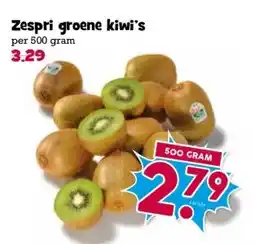 Boon`s Markt Zespri groene kiwi's aanbieding