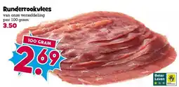 Boon`s Markt Runderrookvlees aanbieding