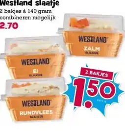 Boon`s Markt Westland slaatje aanbieding