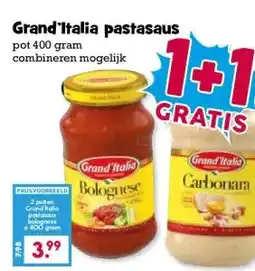Boon`s Markt Grand'Italia pastasaus aanbieding