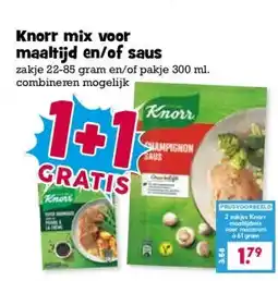 Boon`s Markt Knorr mix voor maaltijd en/of saus aanbieding