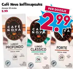 Boon`s Markt Café Nova koffiecapsules aanbieding