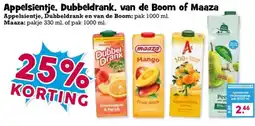 Boon`s Markt Appelsientje. Dubbeldrank, van de Boom of Maaza aanbieding