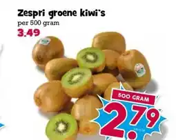 Boon`s Markt Zespri groene kiwi's aanbieding