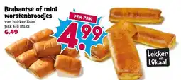 Boon`s Markt Brabantse of mini worstenbroodjes aanbieding