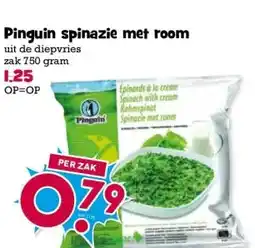 Boon`s Markt Pinguin spinazie met room aanbieding