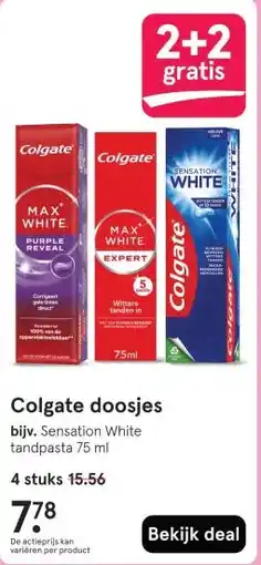 Etos Colgate doosjes aanbieding