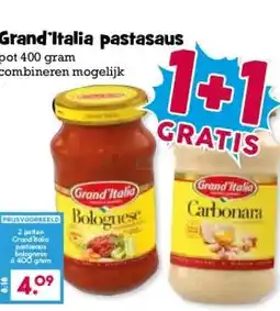 Boon`s Markt Grand'Italia pastasaus aanbieding
