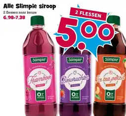 Boon`s Markt Alle Slimpie siroop aanbieding
