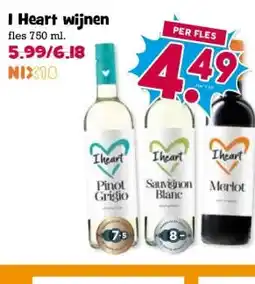 Boon`s Markt I Heart wijnen aanbieding