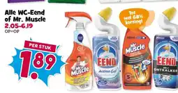 Boon`s Markt Alle WC-Eend of Mr. Muscle aanbieding