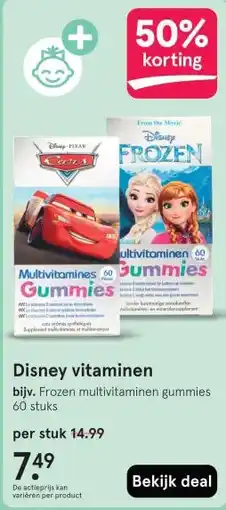 Etos Disney vitaminen aanbieding