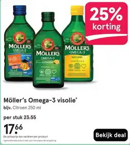 Etos Möller's Omega-3 visolie aanbieding
