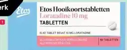 Etos Etos Hooikoortstabletten Loratadine 10 mg aanbieding