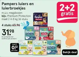 Etos Pampers luiers en luierbroekjes aanbieding