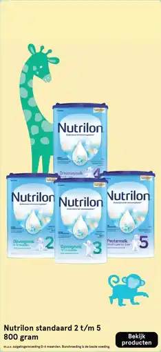 Etos Nutrilon standaard 2 t/m 5 aanbieding