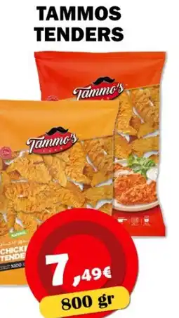 Avantage Supermarkt Tammos tenders aanbieding