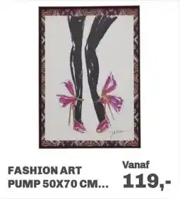 Trendhopper Fashion art Pump 50x70 cm by Jill aanbieding