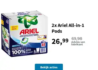 2x Ariel All-in-1 Pods