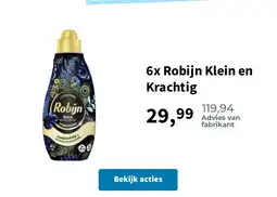 Plein.nl 6x Robijn Klein en Krachtig aanbieding