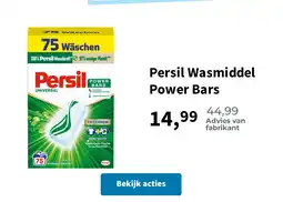 Plein.nl Persil Wasmiddel Power Bars aanbieding