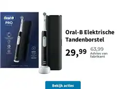 Plein.nl Oral-B Elektrische Tandenborstel aanbieding