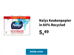 Plein.nl Nalys Keukenpapier in 80% Recycled aanbieding