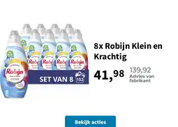 Plein.nl 8x Robijn Klein en Krachtig aanbieding