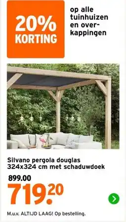 GAMMA Silvano pergola douglas aanbieding