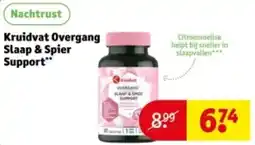 Kruidvat Kruidvat Overgang Slaap & Spier Support aanbieding