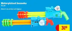Kruidvat Waterpistool bazooka aanbieding