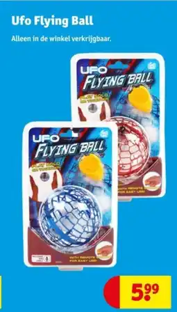 Kruidvat Ufo Flying Ball aanbieding